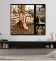 Kişiye Özel 4 Fotoğraflı Kolaj Tablo Dekor