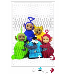 The Teletubbies Puzzle 240 Parça Yapboz
