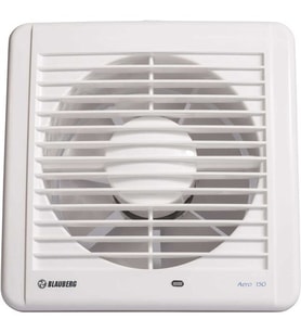 Blauberg Aero Still 150 Sessiz Plastik Banyo Fanı 254 m3h (Beyaz)