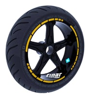 Moto GP Stili Yaldızlı Gold Jant Şeridi Sticker Çınar Extreme