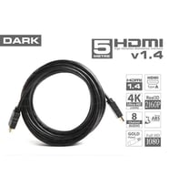 DARK DK-HD-CV14L500 5metre HDMI & HDMI Görüntü Kablosu 3D Gold 1.4v
