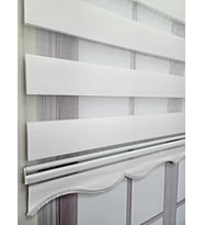BBB Mikro Pliseli Stor Zebra Perde Beyaz MZ483