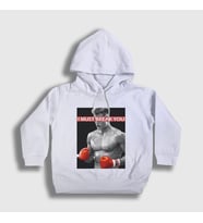 Presmono Unisex Çocuk Beyaz Break ivan Drago Film Rocky Kapüşonlu Sweatshirt 249477tt (Beyaz)