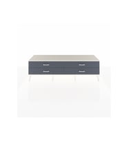 Hyperion TV Ünitesi 4 Çekmeceli  176x44x51 Çam-Aytaşı/Antrasit