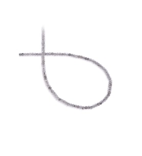 Labradorit Doğal Taş Faset Rondela 2x3mm Dizi
