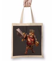Clash of clans Rei Barbaro 2 Bez Çanta Uzun Saplı