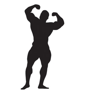 BODY GYM FOLYO STİCKER DERSTV1092 20cm uzunluk (Karışık)