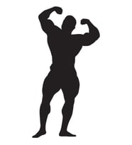 BODY GYM FOLYO STİCKER DERSTV1092 20cm uzunluk (Karışık)