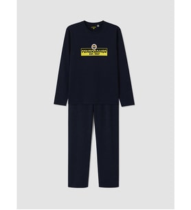 LC WAIKIKI Lacivert Fenerbahçe Baskılı Pijama Takımı