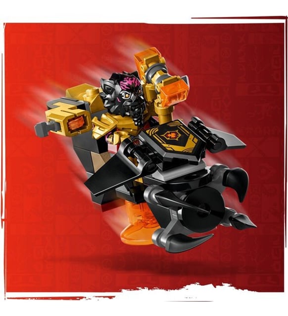 LEGO® Ninjago Heatwave Dönüşen Lav Ejderhası 71793 - 8 Yaş ve