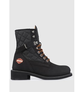 Harley Davıdson 025G100078 New Worker Kadın Bot - SİYAH DERİ