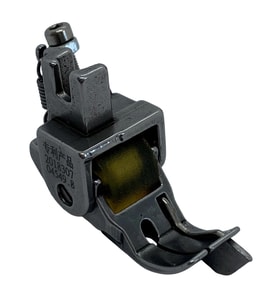 Düz Makine Sp-18 Model Tırnaklı Çima Sarı Teker Ayak / HS-GL04 3/16