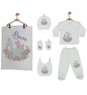 Pia Baby Gl 2203 İsme Özel Battaniye Zıbın Set