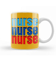 Nurse Gift İdea Funny Saying Quote Nursing Medica l Kupa Bardak Porselen