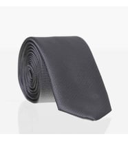 Füme Slim Fit Düz Renk Dokuma Kravat / DDK-25 (Renksiz)