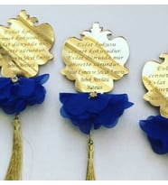 Kişiye Özel Pleksi Bebek Magnet Hatıra (Altın)