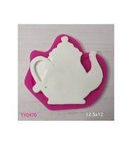 YY0470 Çaydanlık Görünümlü Tabanlık Silikon Kalıp