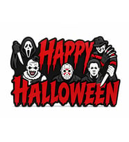 Happy Halloween Dekoratif Masa ve Duvar Süsü Cadılar Bayramı Parti Dekoru