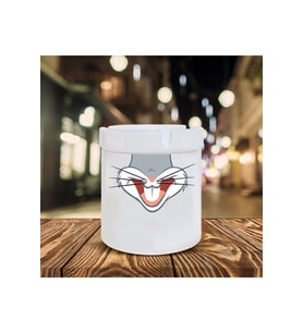 Bugs Bunny Baskılı Seramik Küllük