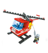 Ausini - Asya Brick 21302 Fire Brigade Set - 105 PARÇA