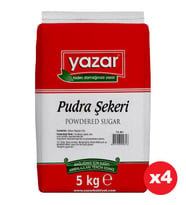 Yazar Pudra Şekeri 5 Kg x 4 Paket