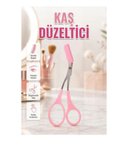 Taraklı Kaş Makası – Paslanmaz Çelik Bıçaklı Kompakt Kaş Şekillendirici
