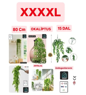 Yapay Okaliptus Sarkık 80 Cm ( SAKSISIZ )