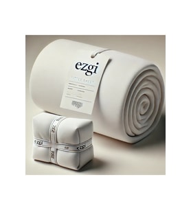 Tek Kişilik 100 x200 Beyaz Ranforce Lastikli Çarşaf ve Yastık Kılıfı