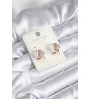 Xuping Model Zirkon Taşlı Yaprak Kadın Küpe