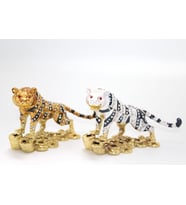 Swarovski Taşlı Tekli Leopar Model 2