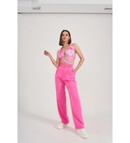Palasia Pantolon Pembe