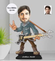 Kişiye Özel Gitarist Erkek Ahşap Eco Biblo -1