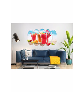YAZ TATİL KOKTEYL MDF TABLO-0793