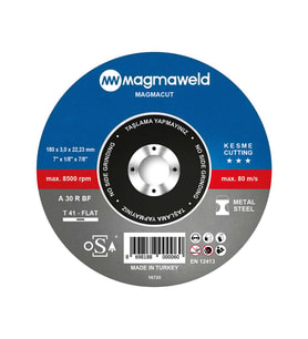 Magmaweld Magmacut Kesme Taşı Düz 180x3.0x22mm-813M118031-NK (25 Adet)