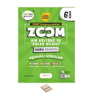 6. Sınıf Zoom Serisi Din Kültürü Soru Bankası + Telefon Standı