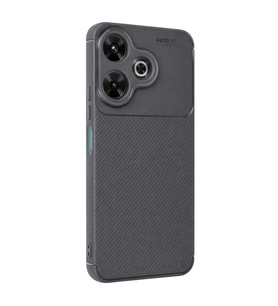 Xiaomi Redmi 13 4g Kılıf Auto Focus Karbon Kapak - Gri