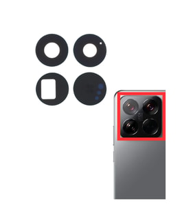 Xiaomi 15 Pro Uyumlu Kamera Lensi Cam 24101PNB7C, 2410DPN6CC
