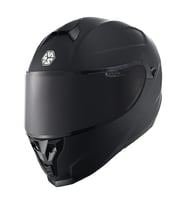 Motosiklet Double Vizörlü Full Face Kask Ce Motor Kaskı Mat Black Edition