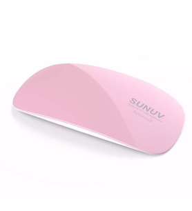 Mini Tırnak kurutucu UV led lamba (6W) Pembe