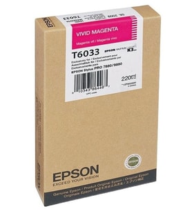 Tonersepeti Epson T6033-C13T603300 Orjinal Kırmızı Kartuş