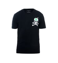Bonesmen Yuvarlak Yaka T-shirt Bones Dollar (Siyah)