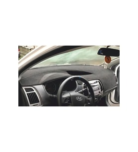 2008-2014 Modellerine Uygun Hyundai I20 Torpido Koruma Halısı Kenar Renk Siyah