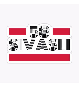 58 Sivaslı Plaka Araba Sticker Yapıştırması