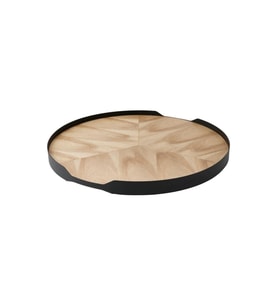 IKEA SMAATA akasya kaplama 42 cm dönen tabla