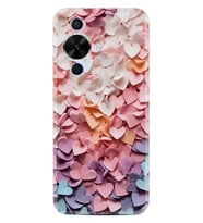 Huawei Nova 12S Kılıf Boutique Baskılı Resimli Renkli Kalpler Pcode -040