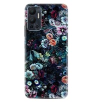 Infınix Hot 12 Kılıf Resimli Desenli Baskılı Silikon Great Flowers 1304