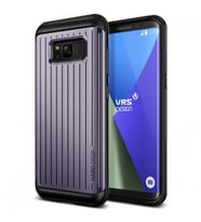 VRS Design Galaxy S8 ile Uyumlu Waved Hard Drop Kılıf Waved Waved Orchid