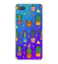 PrintiFy Xiaomi Mi 8 Lite ile Uyumlu 1mm Slim Fit Water Color 4 Baskılı Şeffaf  Kılıf