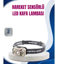 Hareket Sensörlü Led Far 45 Derece Ayarlı Şarj Edilebilir