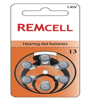 Remcell 13 Numara İşitme Cihaz Pili Kulaklık Pili 6'lı Blister-1 PAKET